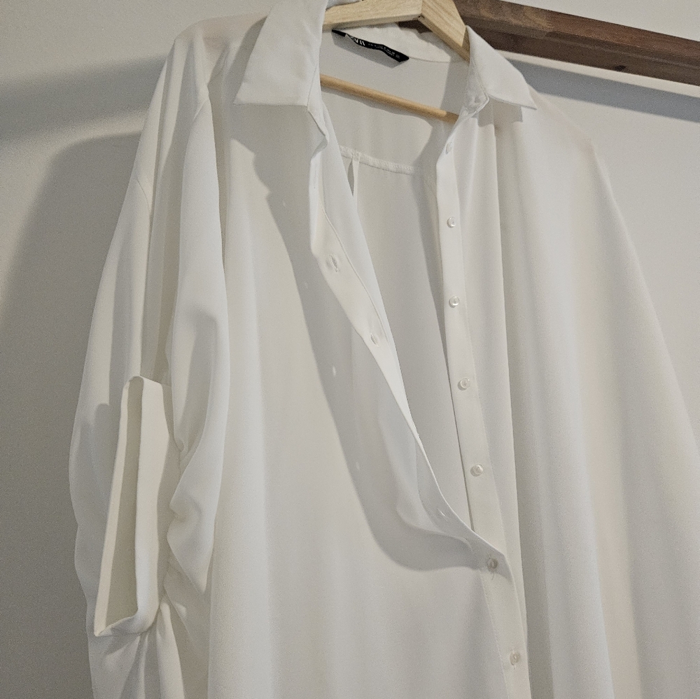Breezy A-Line Shirt Dress